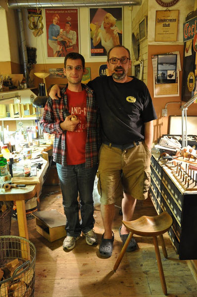 Konstantin  Anastasopoulos et Tom Eltang